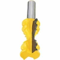 AIDUCHO Fraise à Profil Concave Demi-Ronde Fraise à Moulurer Pour Traitement De Bois - # 3 -Toupie Soldes 32752794 5