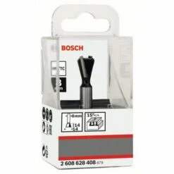 Fraise à Queue Daronde, 8 Mm, D1 14,3 Mm, L 12,7 Mm, G 48 Mm, 14° Bosch 2608628408 -Toupie Soldes 33035022 2