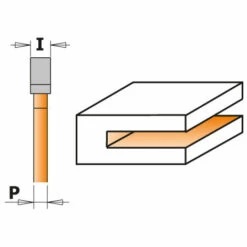 CMT ORANGE TOOLS 923.350.11A FRAISE À DISQUE POUR RAINURES LATERALES HW Z3 S=8 D=47,6X5 -Toupie Soldes 3414443 3