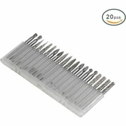 ABCRITAL 20 Pièces Ensemble De Fraises En Carbure Monobloc 0,118 ''( 3 Mm, Fraises À Limes Rotatives En Carbure De Tungstène À Tige Avec Un Diamètre De Tête De Coupe De 3 Mm S'Adapte À La Plupart Des Meuleuses Rotatives Pour Le Travail Du Bois, La Gravure, Le Perç 10 ABCRITAL 20 Pièces Ensemble De Fraises En Carbure Monobloc 0,118 ''( 3 Mm, Fraises À Limes Rotatives En Carbure De Tungstène À Tige Avec Un Diamètre De Tête De Coupe De 3 Mm S'Adapte À La Plupart Des Meuleuses Rotatives Pour Le Travail Du Bois, La Gravure, Le Perç -Toupie Soldes 34749235 4