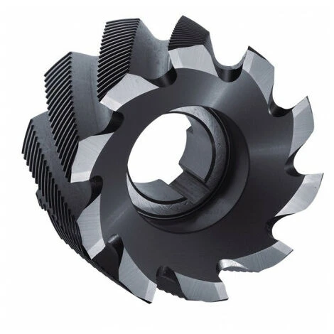 FP Fraise Deux Tailles DIN 1880 Type HR D. Nominal 63 Mm HSS-Co5 TiCN Nombre De Lam 3 FP Fraise Deux Tailles DIN 1880 Type HR D. Nominal 63 Mm HSS-Co5 TiCN Nombre De Lam