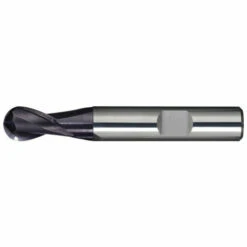 FP Fraise à Rayon Plein D. Nominal 6 Mm L. De Garniture 16 Mm VHM TiAlN DIN 6535 HB