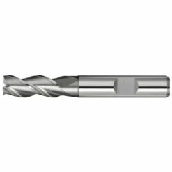 FP Fraise à Rainurer DIN 844 Typ W D. Nominal 2 Mm HSS-Co8 DIN 1835 B Nombre De Lames 3 Courtes PROMAT