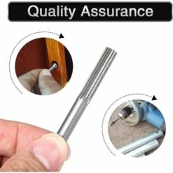 GUAZHUNIFR Fraise Pour Défonceuse Fraises Rotatives En Tungstène Double Coupe Queue En Tungstène Embouts De Limage/gravure/meulage Guazhuni 6 Mm (6 Pièces) -Toupie Soldes 43481084 5