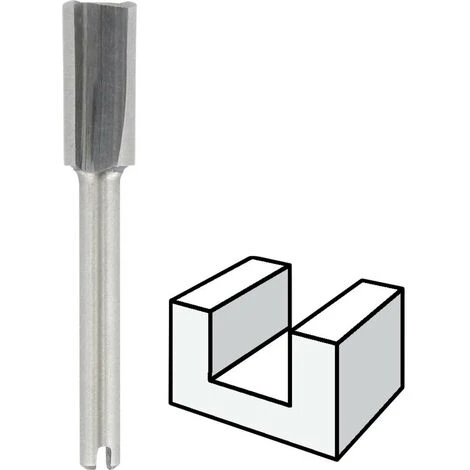 Fraise à Défoncer HSS 6.4 Mm Dremel 654 3 Fraise à Défoncer HSS 6.4 Mm Dremel 654