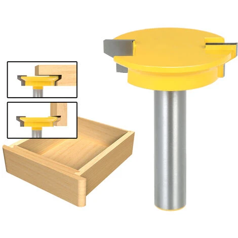 SUPERSELLER 1/2 "tige De Tiroir Joint Avant Rail Droit Et Routeur De Montant Fraise Fraise Ciseau Outil De Coupe Outils De Travail Du Bois Réversible 4 SUPERSELLER 1/2 "tige De Tiroir Joint Avant Rail Droit Et Routeur De Montant Fraise Fraise Ciseau Outil De Coupe Outils De Travail Du Bois Réversible – Image 2