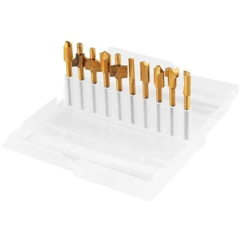 SUPERSELLER Fraise Pour Défonceuse - Avec Boîte 3 SUPERSELLER Fraise Pour Défonceuse - Avec Boîte