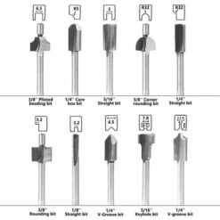SUPERSELLER Fraise Pour Défonceuse - Avec Boîte 11 SUPERSELLER Fraise Pour Défonceuse - Avec Boîte -Toupie Soldes 48217661 5