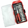 SUPERSELLER Porte-outils De Toupie Ensemble De Couteaux D'artisanat Professionnels 16PCS Couteaux Pour La Sculpture De Scrapbooking De Passe-temps D'art Comprend Un Pochoir à Point Fin, 16 Pièces -Toupie Soldes 48736648 1