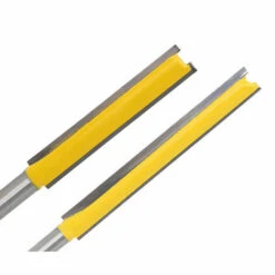 SUPERSELLER Fraise Pour Défonceuse, Affleureuse Et Toupie 2 Pièces Ensemble De Mèches De Routeur 1/4 Pouces Tige 3/8 Pouces Diamètre De Lame Double Flûte Mèche Droite Pour Outil De Fraise à Bois, Jaune -Toupie Soldes 51246104 5