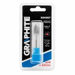 BRICOLINE Fraise à Métaux HM, Type E (ovale), 14 X 22 Mm, Queue 6 X 45 Mm -Toupie Soldes 52519589 3