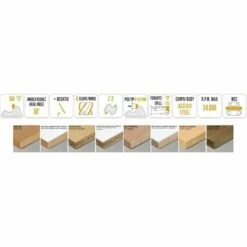 MTEC048.10 - FRAISE HÉLICOÏDALE DOUBLE ROTATION EN DIAMANT Z2+2 - MOBILTECNICA _ .10_D20 | LU 23+23 | DS20 | LT115 | Z(2+2)(16+1DIA) | AX30° | H4,5 -Toupie Soldes 54163081 2