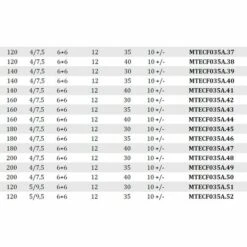 MTECF035A.22 - FRAISES BORDEUSES POUR CANAUX - MOBILTECNICA _ .22_D120 | LU3/5,5 | Z6+6 | ZTOT12 | DB35 | AX 10 +/- | DR / GAU | H 6,5 -Toupie Soldes 54163527 4
