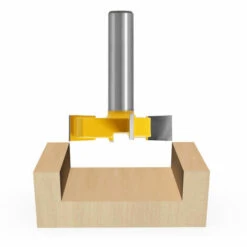 SUPERSELLER Fraise Pour Défonceuse, Affleureuse Et Toupie 1/2 '' Shank 4-Wings Rabbet Router Bit Slot Cutter Routeur Bit Bois Groove Fraisage Outil De Travail Du Bois, 0, 5 Pouce -Toupie Soldes 54638743 4