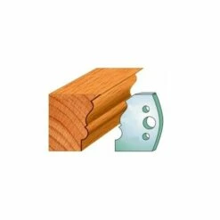 LUXOUTILS 509 : Jeu De Fers Moulure Montant ( 50 X 4 Mm ) Porte Outils Toupie