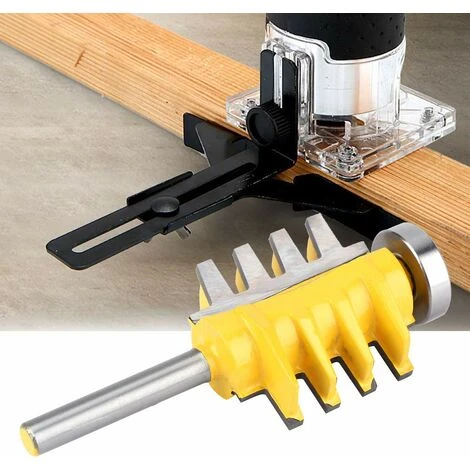 Cadeau Romantique Fraise Defonceuse Defonceuse Mèche De Toupie Biseau 1/2- Fraise à Bois Tenon Pour Jointure De Doigt - Pour Portes, Tables, étagères, Murs -Macaron 7 Cadeau Romantique Fraise Defonceuse Defonceuse Mèche De Toupie Biseau 1/2- Fraise à Bois Tenon Pour Jointure De Doigt - Pour Portes, Tables, étagères, Murs -Macaron – Image 5