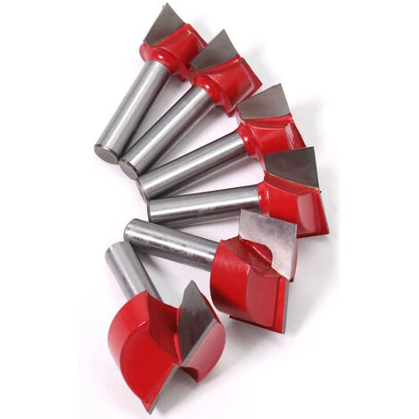 Nettoyage Des Embouts De Routeur Inférieurs Fraise à Bois Tige 8mm Fraise 8mm Tige Affleurante Garniture Charnière Mortaise Modèle 6pcs Ensemble -Macaron 5 Nettoyage Des Embouts De Routeur Inférieurs Fraise à Bois Tige 8mm Fraise 8mm Tige Affleurante Garniture Charnière Mortaise Modèle 6pcs Ensemble -Macaron – Image 3