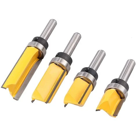 4 Pcs 8mm Routeur De Fraise à Bois Fraise A Copier Tige Affleurant Cutter Copie Routeur Routeur Routeur Rainure Cutter Tige Coupe Acier,Starlight 5 4 Pcs 8mm Routeur De Fraise à Bois Fraise A Copier Tige Affleurant Cutter Copie Routeur Routeur Routeur Rainure Cutter Tige Coupe Acier,Starlight – Image 3