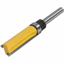 TINOR 4 PCS 1/4" Routeur De Fraise à Bois Fraise A Copier (4 Tailles) En Acier Allié De Haute Aualité La Lame 10 Mm, 20 Mm, 25 Mm, 38 Mm Pour Le Bois Massif, Le Panneau De Particules, Le MDF, Etc -Toupie Soldes 55018768 4