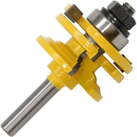 FLYME 8mm Shank Porte Rail Routeur Bit Réversible Routeur Bit Carbure Outils De Travail Du Bois 6 FLYME 8mm Shank Porte Rail Routeur Bit Réversible Routeur Bit Carbure Outils De Travail Du Bois – Image 4