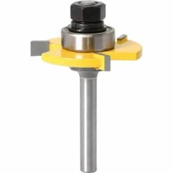 TANABATA 8MM Queue Langue Appariée Et Fraise De Rainure Set 3 Dents Forme T Cutter En Bois De Coupe Outil De Travail Du Bois (8MM) -Toupie Soldes 57240727 4