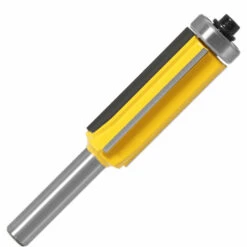 FR-LIFE BR-Vie 3 Pièces,Fraise Defonceuse,Tige 4 Flûte Fraise à Copier Avec Roulement Supérieur Fraise Pour Affleurer Droite Carbure Fraisage De Menuiserie Bricolage De Coupe (Métal) -Toupie Soldes 57913740 5