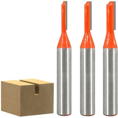FR-LIFE BR-Vie 8mm Tige Straight Routeur Bit Set, 3pcs Fraise à Rainurer Fraise à Bois Coupe-flûte Simple Mèches Carbide Router Bits à Bois Fraise à Menuiserie Outil 3 FR-LIFE BR-Vie 8mm Tige Straight Routeur Bit Set, 3pcs Fraise à Rainurer Fraise à Bois Coupe-flûte Simple Mèches Carbide Router Bits à Bois Fraise à Menuiserie Outil