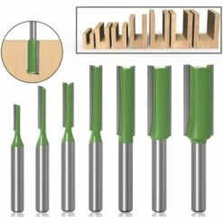 GRID COOL 7Pcs Fraise Droite à Queue De 6 Mm, Fraise Droite Defonceuse, Pour Bois Carbure De TungstèNe Outil De Travail Du Bois,3mm 4mm 5mm 6mm 8mm 10mm 12mm 11 GRID COOL 7Pcs Fraise Droite à Queue De 6 Mm, Fraise Droite Defonceuse, Pour Bois Carbure De TungstèNe Outil De Travail Du Bois,3mm 4mm 5mm 6mm 8mm 10mm 12mm -Toupie Soldes 58348434 5