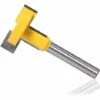 GRID COOL 8mm T-Track Routeur à Rainure En T Forme Routeur Bits Coupe Du Bois De Fraisage Outil Routeur Lame Bord Droit Bit 8mm Lame Jaune 2 GRID COOL 8mm T-Track Routeur à Rainure En T Forme Routeur Bits Coupe Du Bois De Fraisage Outil Routeur Lame Bord Droit Bit 8mm Lame Jaune -Toupie Soldes 58349357 1
