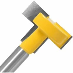 GRID COOL 8mm T-Track Routeur à Rainure En T Forme Routeur Bits Coupe Du Bois De Fraisage Outil Routeur Lame Bord Droit Bit 8mm Lame Jaune -Toupie Soldes 58349357 4