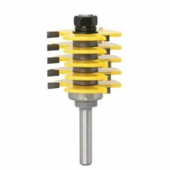 AOUGO Outils De Coupe Professionnels Pour Le Travail Du Bois à Tige De 8 Mm