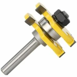 AOUGO Rainure Et Languette Fraise Ensemble 3 Cannelures 8mm Tige T Forme Bois Fraise Fraise Outils De Travail Du Bois 10 AOUGO Rainure Et Languette Fraise Ensemble 3 Cannelures 8mm Tige T Forme Bois Fraise Fraise Outils De Travail Du Bois -Toupie Soldes 58575605 4