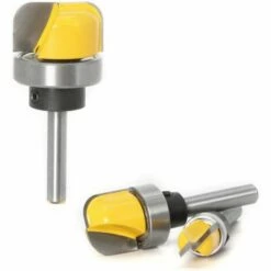 TRIOMPHE Mèche De Toupie à Fond Rond Mèche De Toupie à Nez De 6 Mm Modèle De Fraise à Bois Pour L'artisanat Du Bois 3 Pièces Mèche De Toupie à Nez à Fond Rond，T-Audace -Toupie Soldes 59252337 4