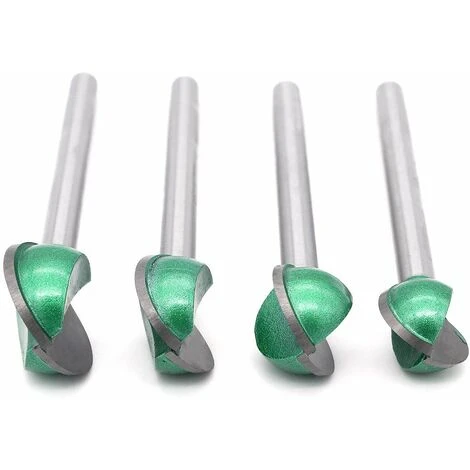 CHANCEY 4Pcs 6mm Tige 16/18/ 20/ 22mm Alliage D'acier Tungstène Lame Bille Routeur Bûcheron, Fraise à Fond Rond Bois Fraise à Rainurer Pour Défonceuse Outil De Coupe Bit De Routeur,SEMAket 5 CHANCEY 4Pcs 6mm Tige 16/18/ 20/ 22mm Alliage D'acier Tungstène Lame Bille Routeur Bûcheron, Fraise à Fond Rond Bois Fraise à Rainurer Pour Défonceuse Outil De Coupe Bit De Routeur,SEMAket – Image 3