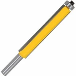 Fraise à Bois Fraise Extra-longue Fraise à Raser Mèche Droite-76.2mm, Avec La Poignée De 8mm GrooFoo -Toupie Soldes 59659958 4