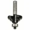 BOSCH 2608628396 Fraise Pour Formation D'arête C, 8 mm, R1 4,8 mm, B 9,5 mm, L 14 mm, G 57 mm -Toupie Soldes 60513680 1