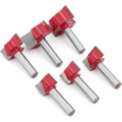 Cisea 6Pcs 8mm Tige Fraise à Rainurer Pour Bois Fraisage à Menuiserie Fraise à Bois Fin Double Tranchant Nettoyage Du Fond De Bois Routeur Bits Dia De Coupe 18/20/22/25/30/32m 10 Cisea 6Pcs 8mm Tige Fraise à Rainurer Pour Bois Fraisage à Menuiserie Fraise à Bois Fin Double Tranchant Nettoyage Du Fond De Bois Routeur Bits Dia De Coupe 18/20/22/25/30/32m -Toupie Soldes 60606768 4