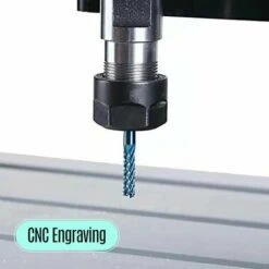 HANBING Fraise à Couteau Pour Machine à Graver En Acier Au Tungstène, Fraise à Maïs Plaqué Bleu (fraise Plaquée Bleu 10pc 0.8-3.175mm) 10 HANBING Fraise à Couteau Pour Machine à Graver En Acier Au Tungstène, Fraise à Maïs Plaqué Bleu (fraise Plaquée Bleu 10pc 0.8-3.175mm) -Toupie Soldes 60607741 4