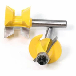 NAXUNNN 2Pcs Router Bit Set 8mm Shank 120 Degrés Fraise à Bois Rainure De Travail Du Bois Outil U De Coupe -Toupie Soldes 61356471 3