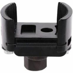 PERLE RARE Clé Filtre à Huile Carré Universelle Réglable 1/2 Inch Noir (60-80mm) -Toupie Soldes 63825636 2
