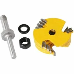 HEGUYEY 8mm Jeu De Forets De Toupie à 3 Ailes Réglables Router à Rainure Bits Fraise à Bois Mèche De Menuiserie Routeur T Forme Avec 6pcs Lame De Coupe 1,8mm, 2,5mm, 3mm, 4mm, 5mm, 6,35mm 11 HEGUYEY 8mm Jeu De Forets De Toupie à 3 Ailes Réglables Router à Rainure Bits Fraise à Bois Mèche De Menuiserie Routeur T Forme Avec 6pcs Lame De Coupe 1,8mm, 2,5mm, 3mm, 4mm, 5mm, 6,35mm -Toupie Soldes 64047360 5