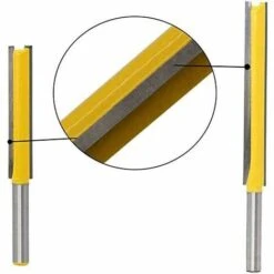 BF Long Couteau Droit Double Tranchant Couteau Droit Allongement Couteau De Coupe Couteau De Machine De Coupe -Toupie Soldes 64386909 5