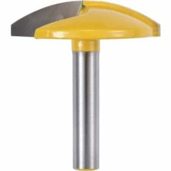 MèREÉTERNEL Fraise Horizontale Pour Toupie, Fraise Pour Chape, Petite Toupie Avec Tige De 8mm (tige De 8mm, Largeur De 1-3/4", Rayon De 1.65") Ternel