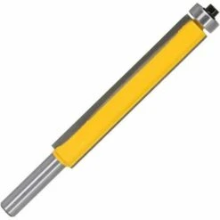 Fraise à Bois Fraise Extra-longue Fraise à Raser Mèche Droite-76.2mm, Avec La Poignée De 8mm S'arêern -Toupie Soldes 65359826 4