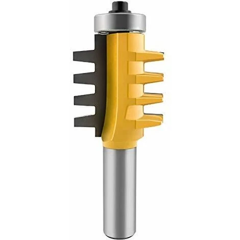 BDD Mèche De Toupie Réversible Avec Manche En Bois De 1/2" Et Pointe En Carbure 3 BDD Mèche De Toupie Réversible Avec Manche En Bois De 1/2" Et Pointe En Carbure