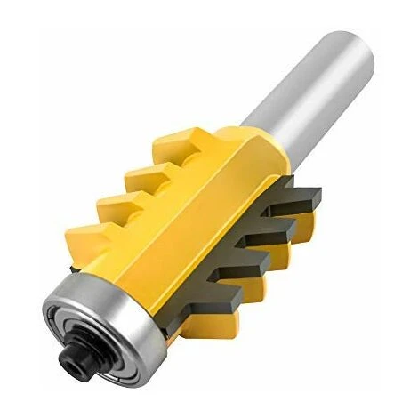 BDD Mèche De Toupie Réversible Avec Manche En Bois De 1/2" Et Pointe En Carbure 4 BDD Mèche De Toupie Réversible Avec Manche En Bois De 1/2" Et Pointe En Carbure – Image 2