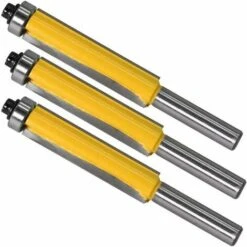 FLETéçA 3 Pcs Fraise à Bois Fraise Extra-longue Fraise à Raser Mèche Droite, Avec La Poignée De 8mm 10 FLETéçA 3 Pcs Fraise à Bois Fraise Extra-longue Fraise à Raser Mèche Droite, Avec La Poignée De 8mm -Toupie Soldes 66968111 4