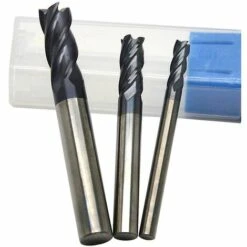 DONTODENT 3pcs 4 6 8 Mm Carbure 4 Cannelures Jeu De Fraises En Bout Kit D'outils De Fraise -Toupie Soldes 67374824 3