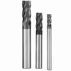 DONTODENT 3pcs 4 6 8 Mm Carbure 4 Cannelures Jeu De Fraises En Bout Kit D'outils De Fraise -Toupie Soldes 67374824 5