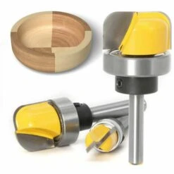 LLOVE Roulement à Billes 1/4" Shank & Shell Milling Bit Set 3pcs -Toupie Soldes 67667272 4